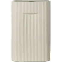 Maljakko House Nordic Vase, 16.5x6.5x26cm, vaaleanharmaa