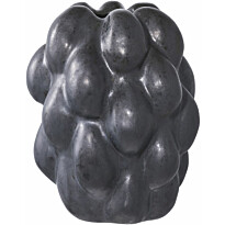 Maljakko House Nordic Vase, 14x15x19cm, keramiikka, musta