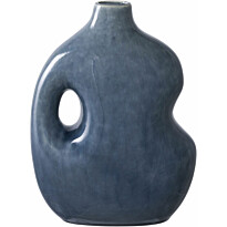 Maljakko House Nordic Vase, 18.5x9.5x24.5cm, keramiikka, sininen