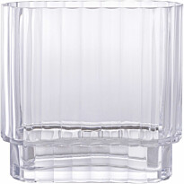 Maljakko House Nordic Vase, 20x9x19.5cm, kirkas lasi