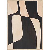 Canvastaulu House Nordic Cape Town No.3, 50x70cm, musta/beige