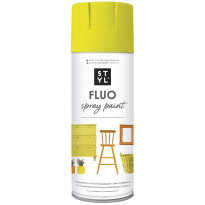 Fluoresoiva lakkaspray Rust-Oleum STYL, 400ml, keltainen