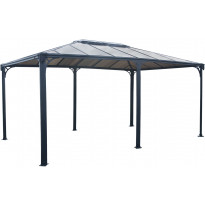 Paviljonki Palram-Canopia Martinique 5000, 3.6x4.9m, 17.7m², harmaa