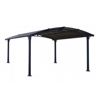 Autokatos Palram-Canopia Arcadia 4300, 15,5m², harmaa