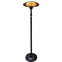 Terassilämmitin Harju, 2000W, jalustalla, IP34, 360°, Verkkokaupan poistotuote