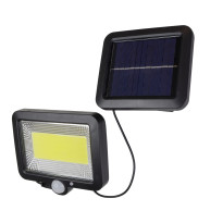 LED-valonheitin Harju Solar 1.8W aurinkokennolla ja liiketunnistimella
