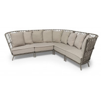 Kulmasohva Jet Set, 5-istuttava, beige