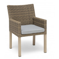 Ruokatuoli Fyrsnäs, polyrottinki, beige, 2 kpl/pkt