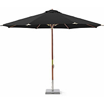 Aurinkovarjo Hillerstorp puurungolla, 335cm, musta 22070