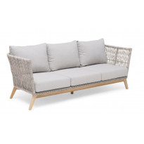 Sohva Himmelsnäs, 3-istuttava, beige/tiikki