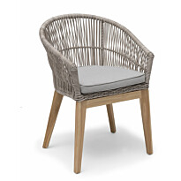 Ruokatuoli Hillerstorp Himmelsnäs, beige/tiikki