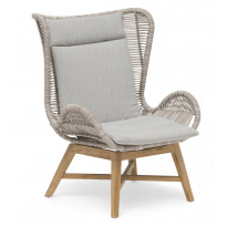 Lepotuoli Himmelsnäs, beige/tiikki