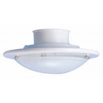 LED-plafondi Heat, Alfa Ø31cm, 12W, valkoinen