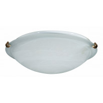 Plafondi Heat Gala Murano, Ø30cm, valkoinen