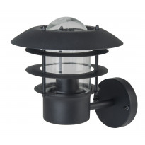 Seinävalaisin Heat Jammy, ylös 265x245mm, IP44, musta