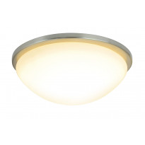 LED-kattovalaisin Heat Led Easy, Ø33cm, 12W, harjattu teräs