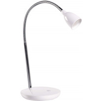 LED-pöytävalaisin Heat Flex LED 41cm, valkoinen