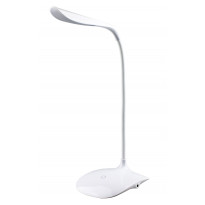 LED-pöytävalaisin Heat Snow, usb, valkoinen