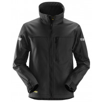 Softshell-takki Snickers Workwear AllroundWork 1200, musta