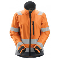 Naisten softshell-huomiotakki Snickers Workwear 1237, oranssi