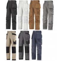 Työhousut Snickers Workwear Canvas+ 3214, eri värejä