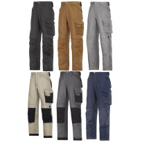 Työhousut Snickers Workwear Canvas+ 3314, polvisuojataskut