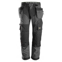 Työhousut Snickers Workwear FlexiWork+ 6902, teräksenharmaa