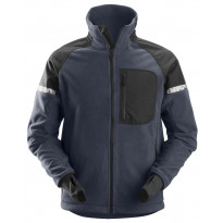 Fleecetakki Snickers Workwear AllroundWork 8005, navy