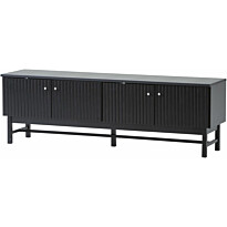TV-taso Huoku Koski, leveys 155cm, musta