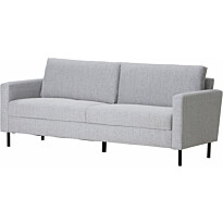 Sohva Huoku Windy, 3-istuttava, leveys 200cm, harmaa