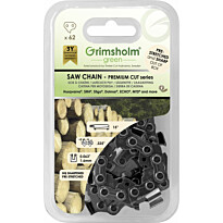 Moottorisahan ketju Grimsholm 15&quot; 62dl .325&quot; 1.6mm Premium Cut