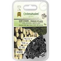 Moottorisahan ketju Grimsholm 20&quot; 72dl 3/8&quot; 1.5mm Premium Cut