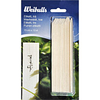 Etiketti Weibulls 15cm puu 10kpl