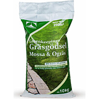 Nurmikkolannoite Tergentgreenkeeping sammaleelle ja rikkaruohoille 10kg