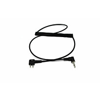 Radiokaapeli Genzo Peltor 3.5mm kulmaliitin (mono)