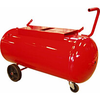 Vaakasuora paineilmasäiliö Drift-Air pyörillä 24 l/8 bar