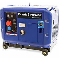 Aggregaatti Duab-Power MDG6000S-KQ-3 3-vaihe diesel hiljainen