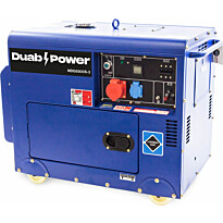 Aggregaatti Duab-Power MDG6500S-3 3-vaihe diesel hiljainen