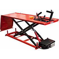 Moottoripyöränostin Hawk 455kg saksinostin-sähköhydraulinen