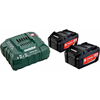 Akku ja laturi Metabo 18V 2x5.2 Ah ASC 30-36V