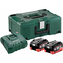 Akku ja laturi Metabo 18V 2x8,0 Ah LiHD ASC Ultra Metaloc