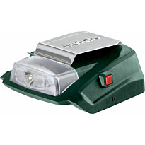 Työvalo ja multiadapteri Metabo PA 14.4-18V LED USB -virtalähdeadapteri