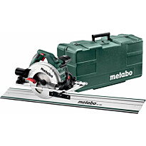 Pyörösahasetti Metabo KS 55 FS sisältää FS 160 -ohjauskiskon