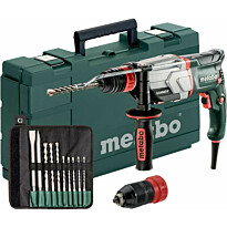 Poravasara Metabo UHE 2660-2 Quick Set SDS-plus sisältää pora-/meisselisarjan (10 osaa)