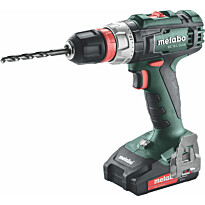 Akkuporakone Metabo BS 18 L Quick 18V 2x2.0Ah akulla ja laturilla SC 30