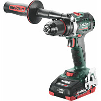 Akkuporakone Metabo BS 18 LTX BL I 18V 2x4,0Ah akulla ja laturilla ASC 55 &#039;&#039;AIR COOLED&#039;&#039;