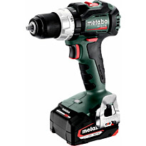 Akkuruuvinväännin Metabo BS 18 LT BL sisältää 2x5.2Ah Li-Power-akut