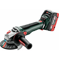 Akkukulmahiomakone Metabo WB 18 LT BL 11-125 Quick sisältää 2x8,0Ah LiHD-akut