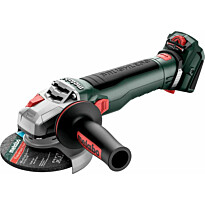 Akkukulmahiomakone Metabo WVB 18 LT BL 11-125 Quick muovilaatikossa