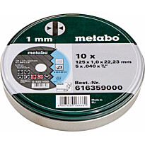 Katkaisulaikka Metabo metalli/INOX 10kpl